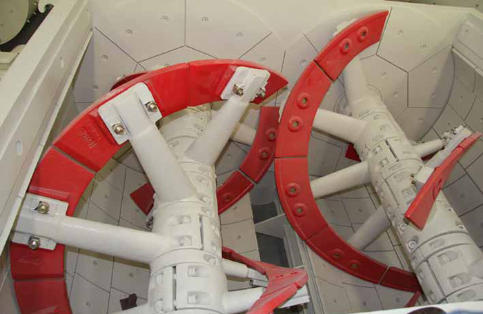 雙臥軸混凝土攪拌機 雙臥軸混凝土攪拌機