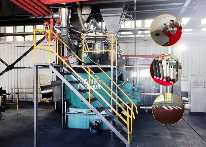 科尼樂CRV19強力混合機_耐火材料滑板磚生產(chǎn)項目